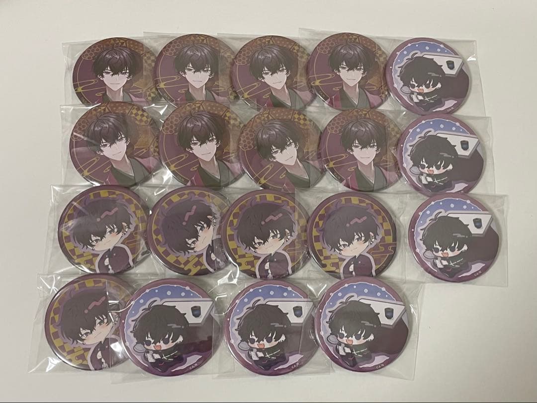 にじさんじ Oriens オリエンス スイパラ 佐伯イッテツ 缶バッジ 19個