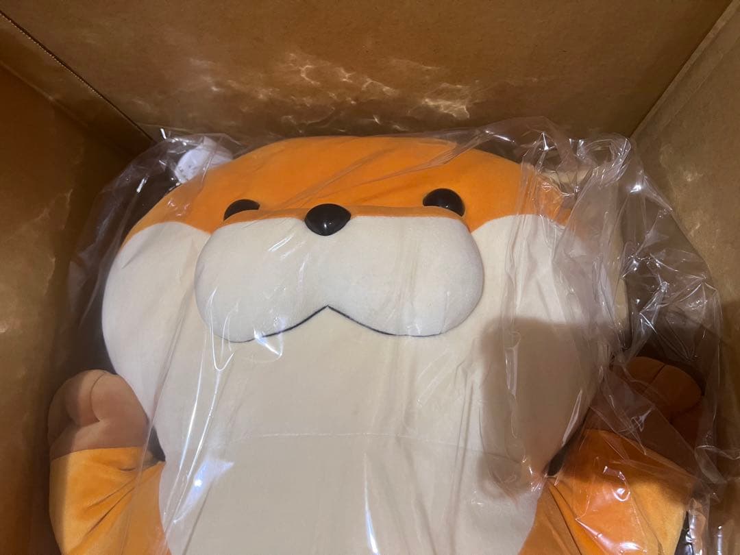 可愛い嘘のカワウソぬんぬんくじA賞大きなもちっと抱っこぬいぐるみ