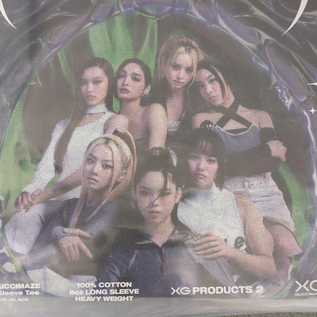 完売品　XG　ロング Tシャツ　ロンT　Мサイズ　グッズ　スリーブ