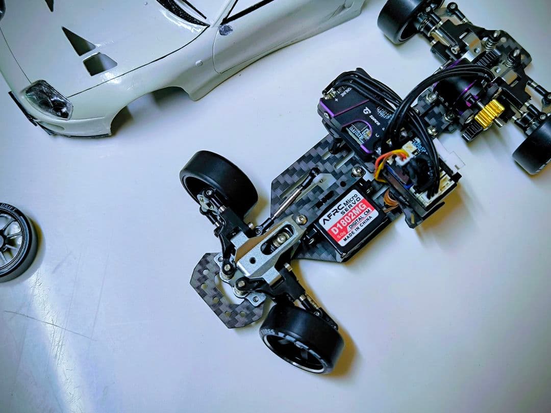 蚊車 ドリラジ toyota suppra タミヤ1/24 - メルカリ