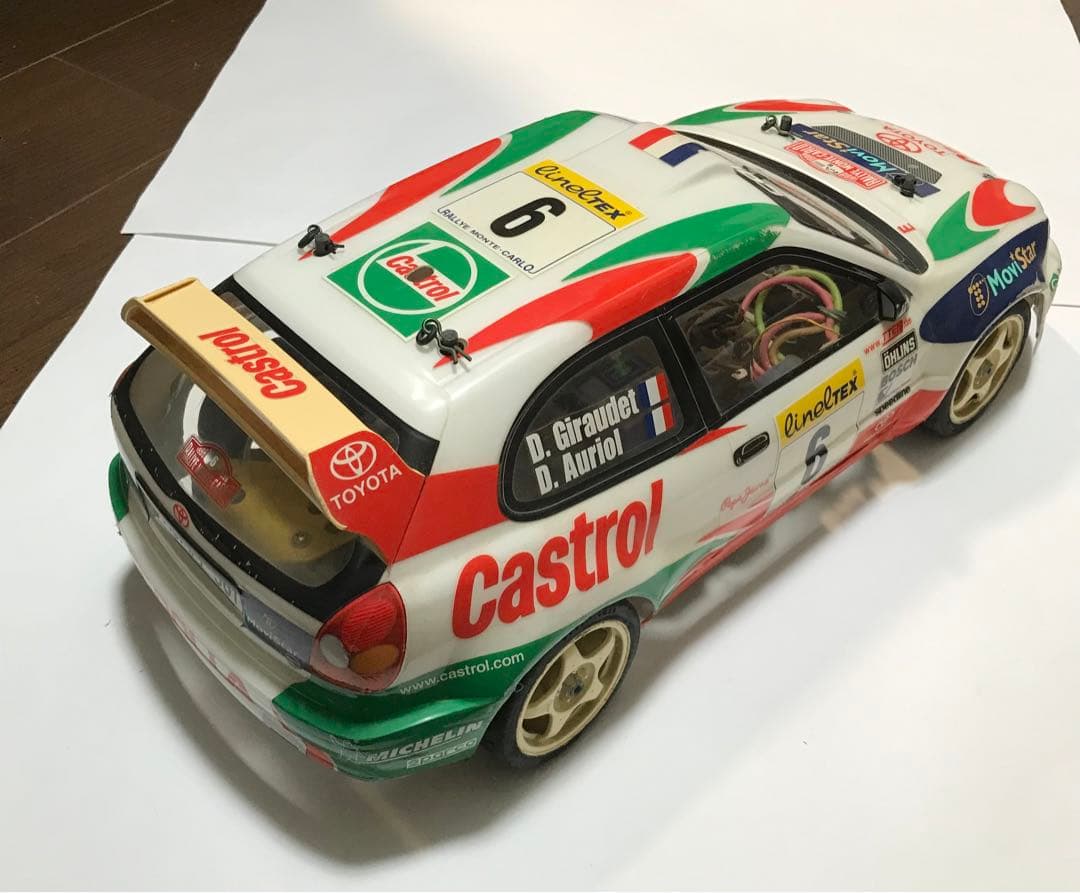 タミヤラジコン　旧車　TOYOTAラリーカー　　説明必読