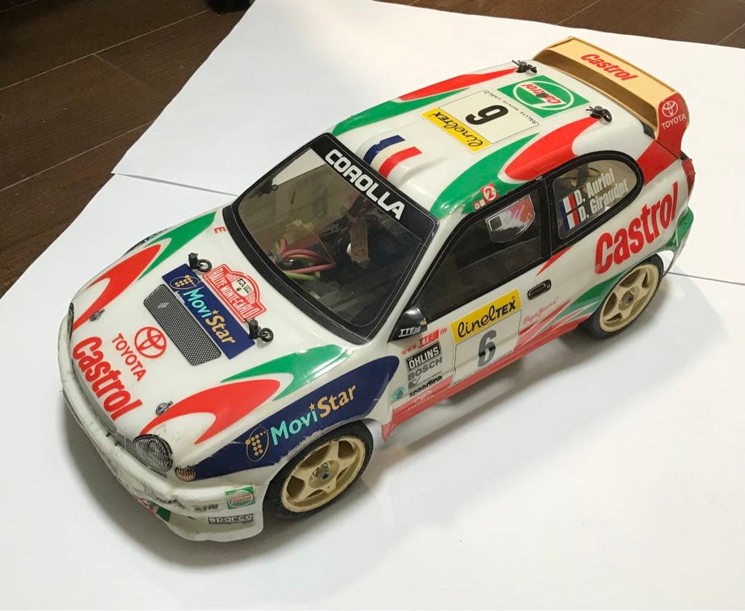 タミヤラジコン　旧車　TOYOTAラリーカー　　説明必読