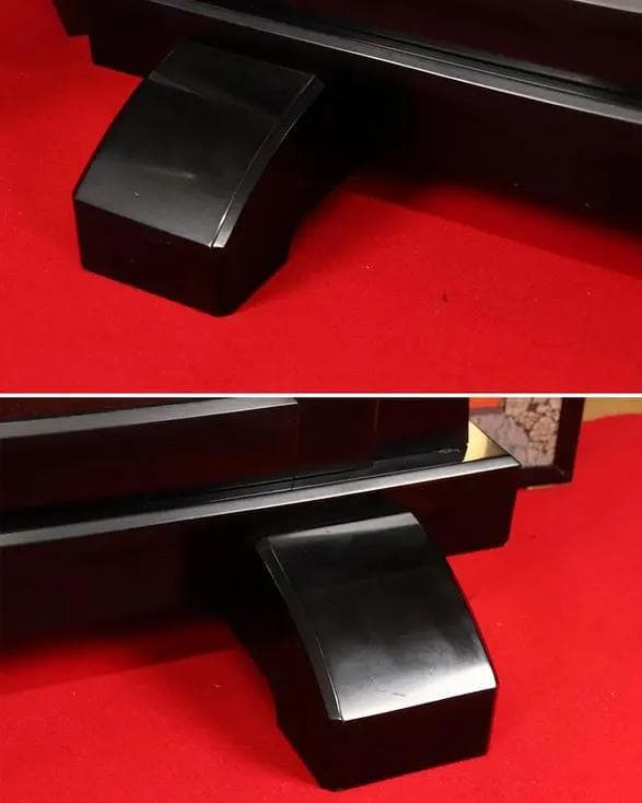 BA01 富山最高峰　蒔絵師　名工 中村尚濤済 作　漆蒔絵　衝立　桜獅子福鈴鯉