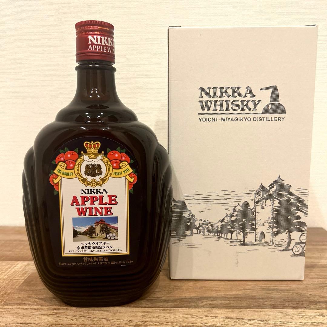 NIKKA APPLE WINE 720ml 宮城峡蒸留所限定ラベル - メルカリ