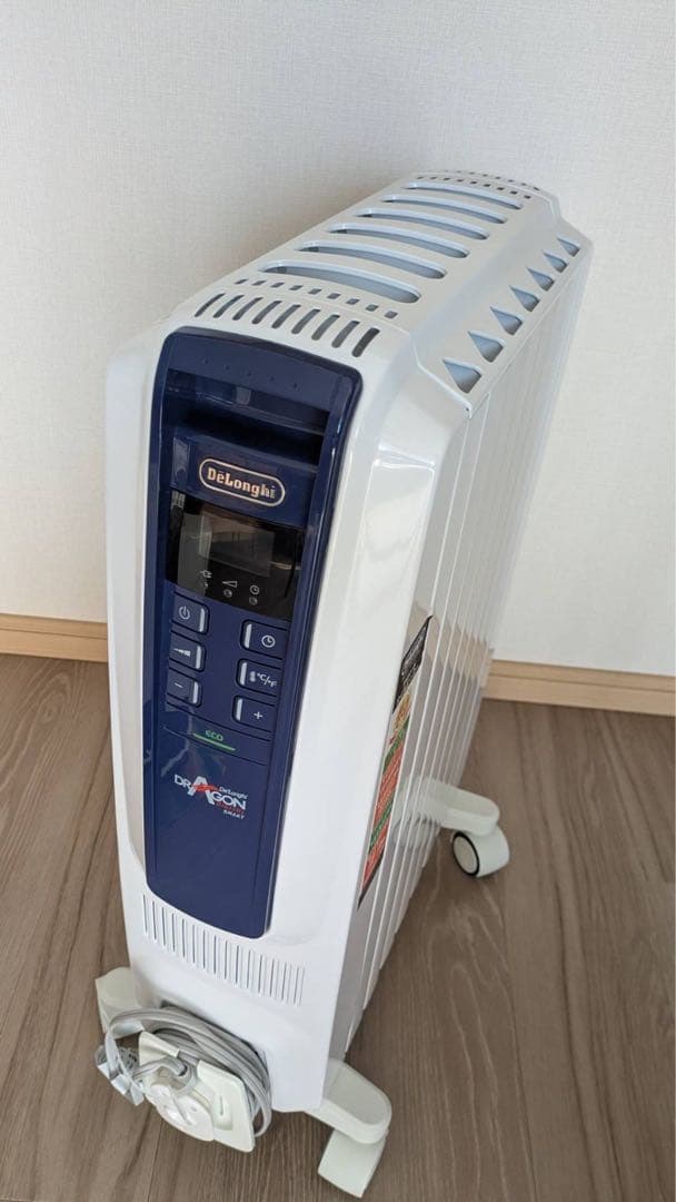 デロンギ ドラゴンデジタルスマート オイルヒーター QSD0712-MB - メルカリ