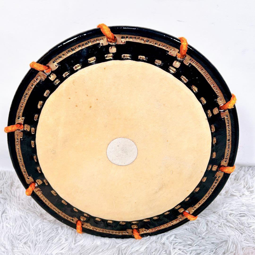 希少】太鼓 締太鼓 和楽器 バチ ケース 和太鼓 3点セット