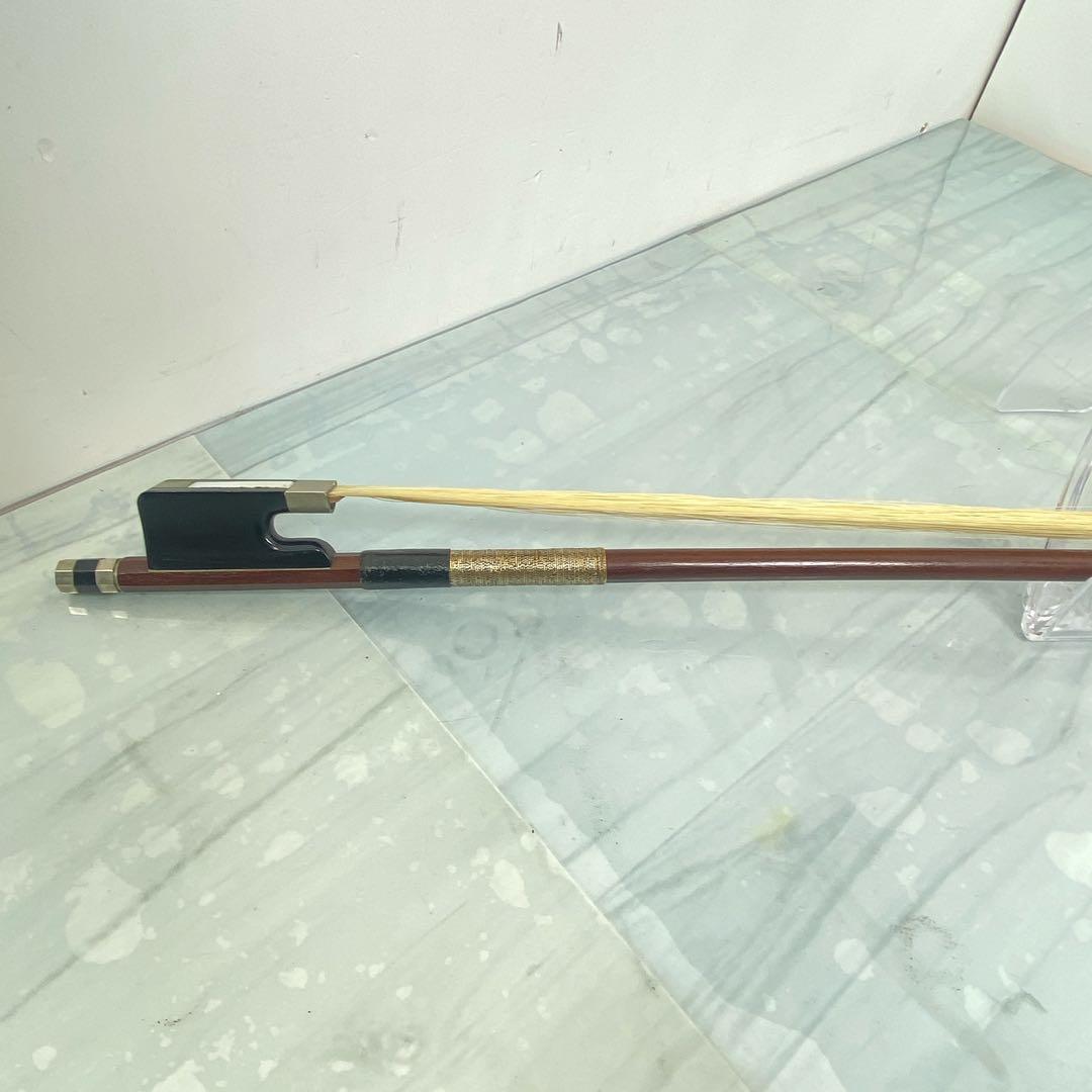 杉藤 SUGITO バイオリン 弓 松脂 4/4 杉藤楽弓社 全長約71cm