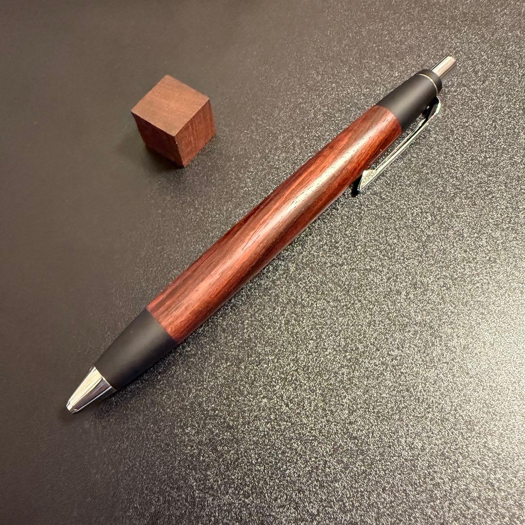 新品未使用】野原工芸 スタンダードボールペン シルバー 紅木 - メルカリ