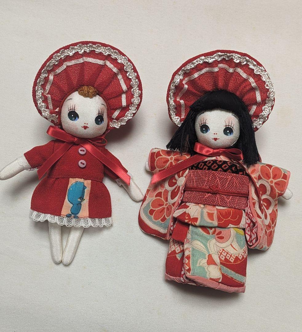 ぽてち様専用 文化人形 ミニ文化人形 ゆずちゃん 着せ替え 着物人形