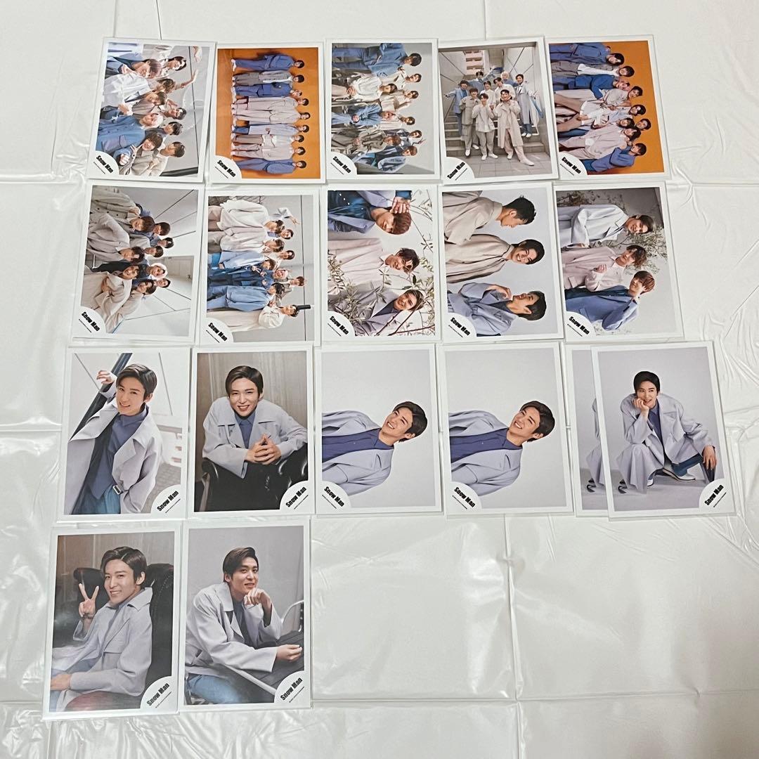 SnowMan 目黒蓮 アクリルスタンド ステフォ うちわ すのチル 公式写真