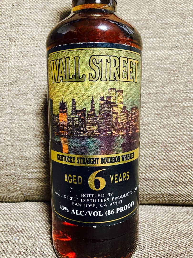 ウォールストリート 特級Wall Street 6年熟成 バーボンウイスキー