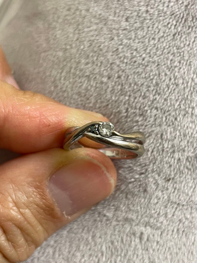 ☆*☆様 ツツミ　K18GWダイヤモンドデザイン リング