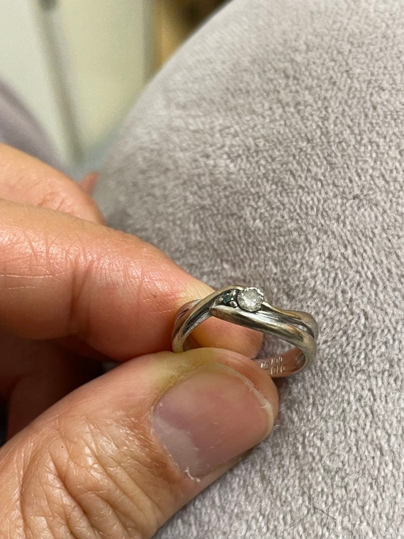 ☆*☆様 ツツミ　K18GWダイヤモンドデザイン リング