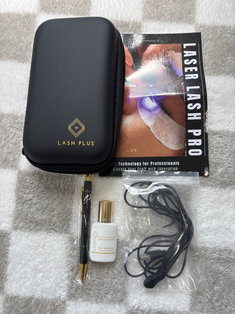 LED マツエクライト レーザーラッシュプロ ラッシュプラス ツイザー