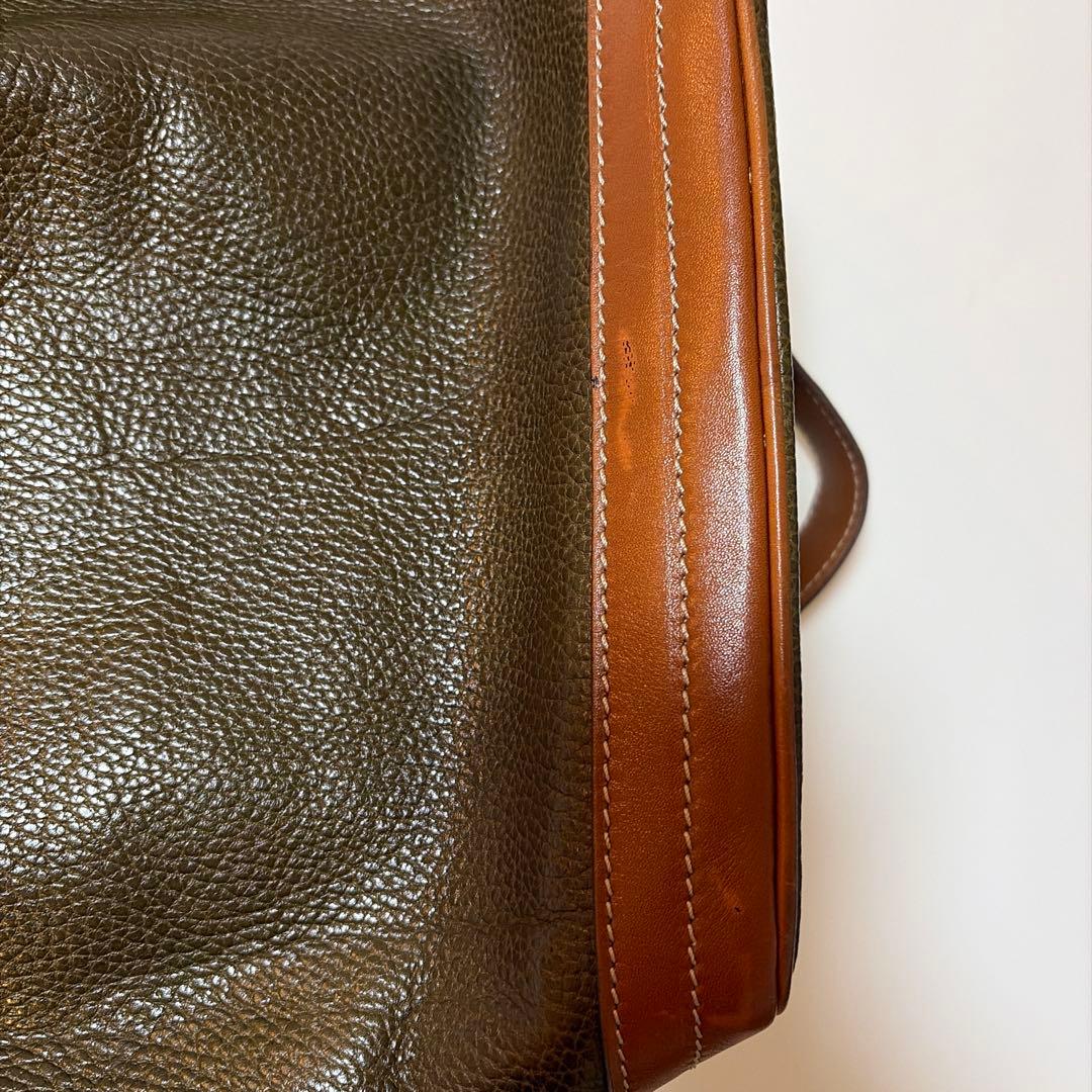 セリーヌ　ヴィンテージ 巾着 ショルダーバッグ ガンチーニ