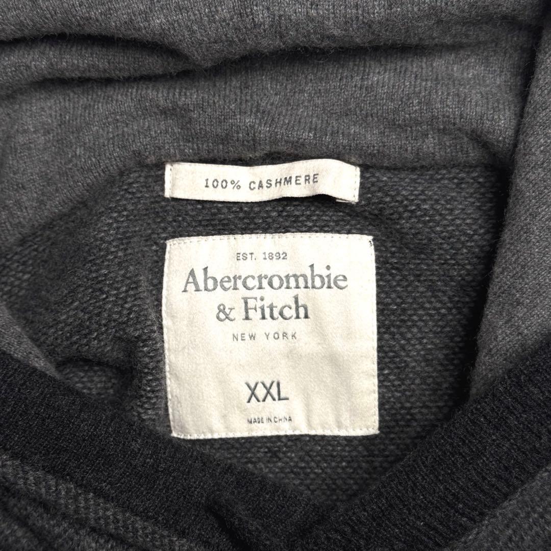 Abercrombie&Fitch｜カシミア100%ニットパーカーXXLアバクロ