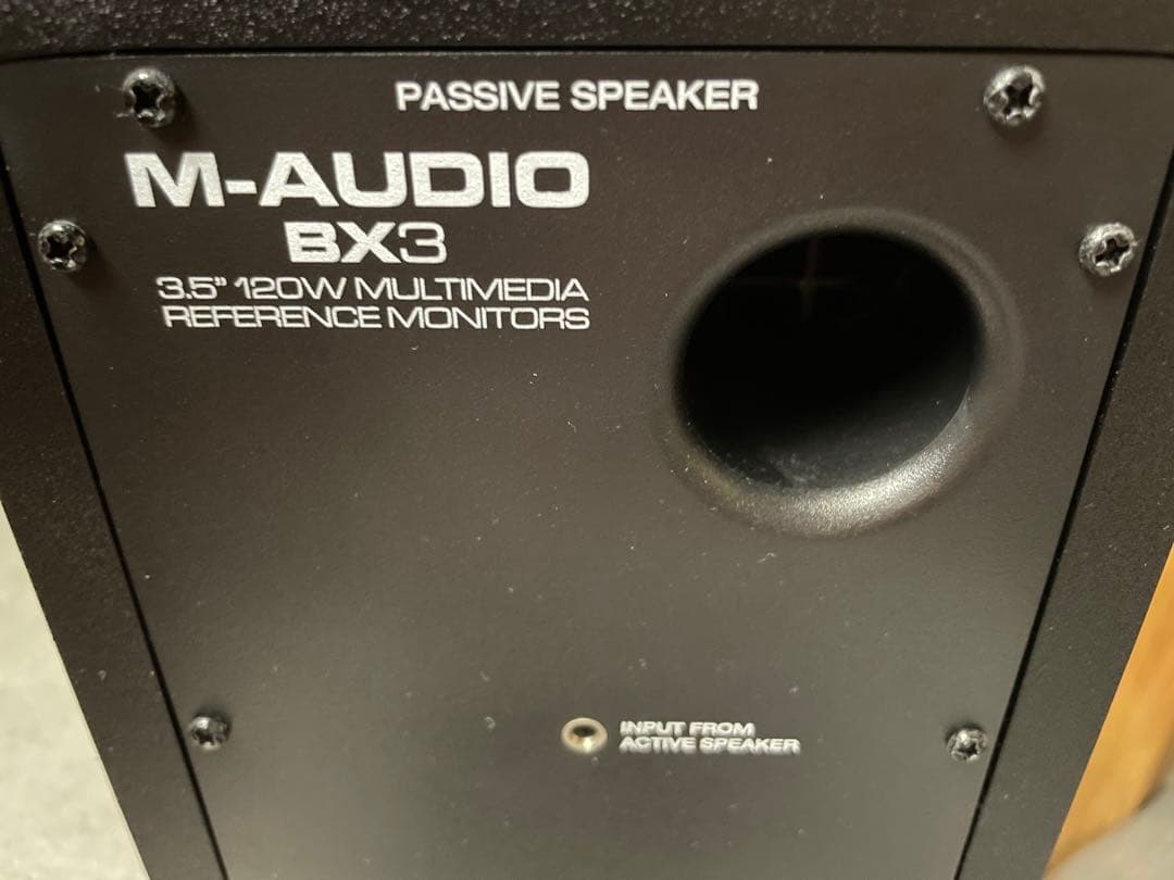 M-AUDIO BX3 モニタースピーカー ブラック M AUDIO M-TRACK DUO + BX3