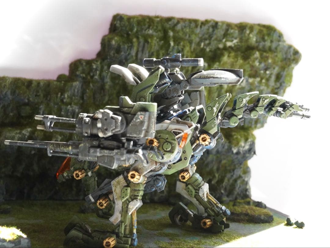 hmm ガンスナイパーワイルドウィーゼル【ミリタリーカラー塗装・ウェザリング済】