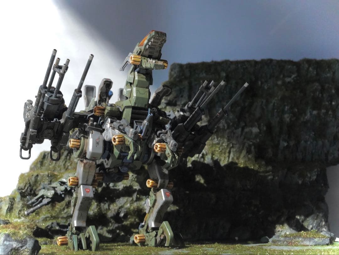 hmm ガンスナイパーワイルドウィーゼル【ミリタリーカラー塗装・ウェザリング済】