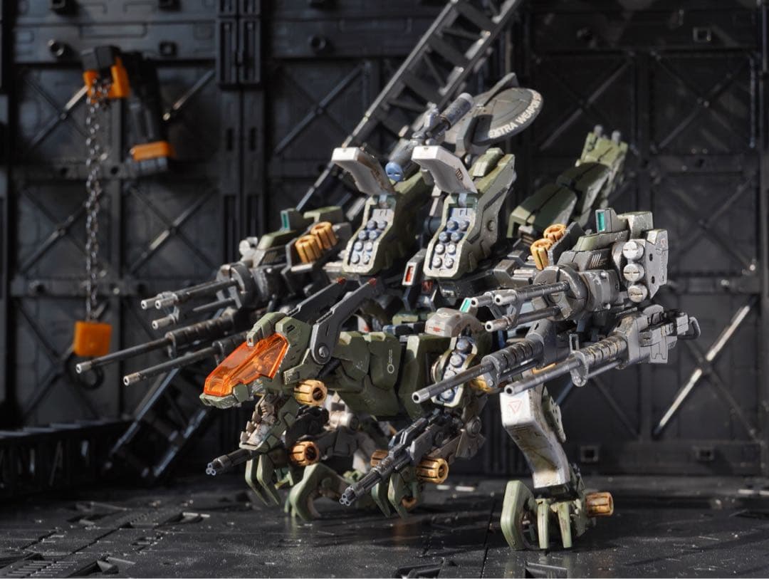 hmm ガンスナイパーワイルドウィーゼル【ミリタリーカラー塗装・ウェザリング済】