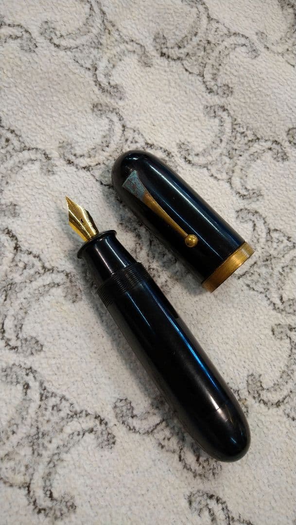 1001✡ 極太万年筆 レトロ 万年筆 アンティーク