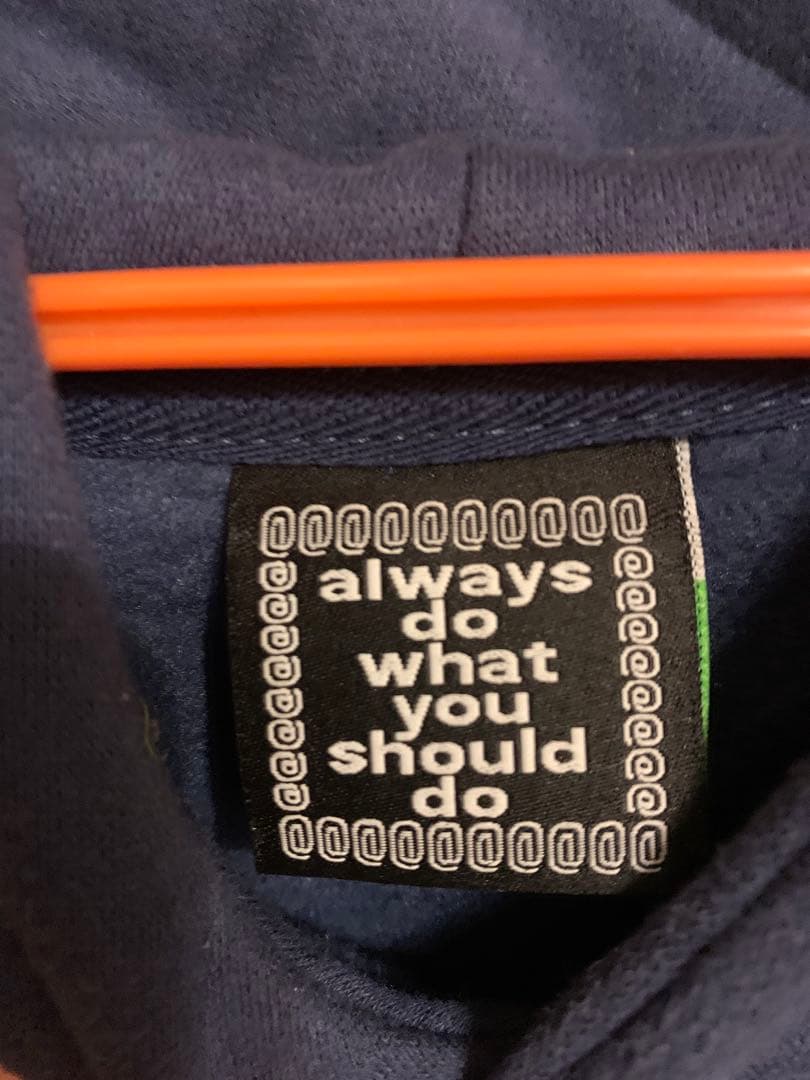 トップス always do what you should do hoodie
