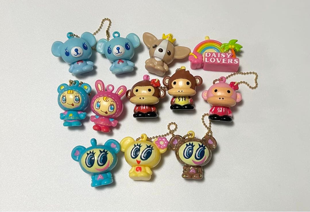 ナルミヤ エンジェルブルー フィギュア キーホルダー 平成レトロ 希少