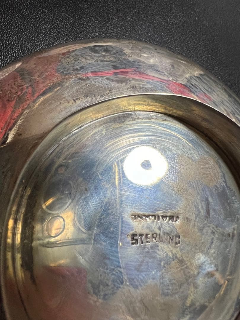 シルバー灰皿 アンティーク スターリングシルバー - メルカリ