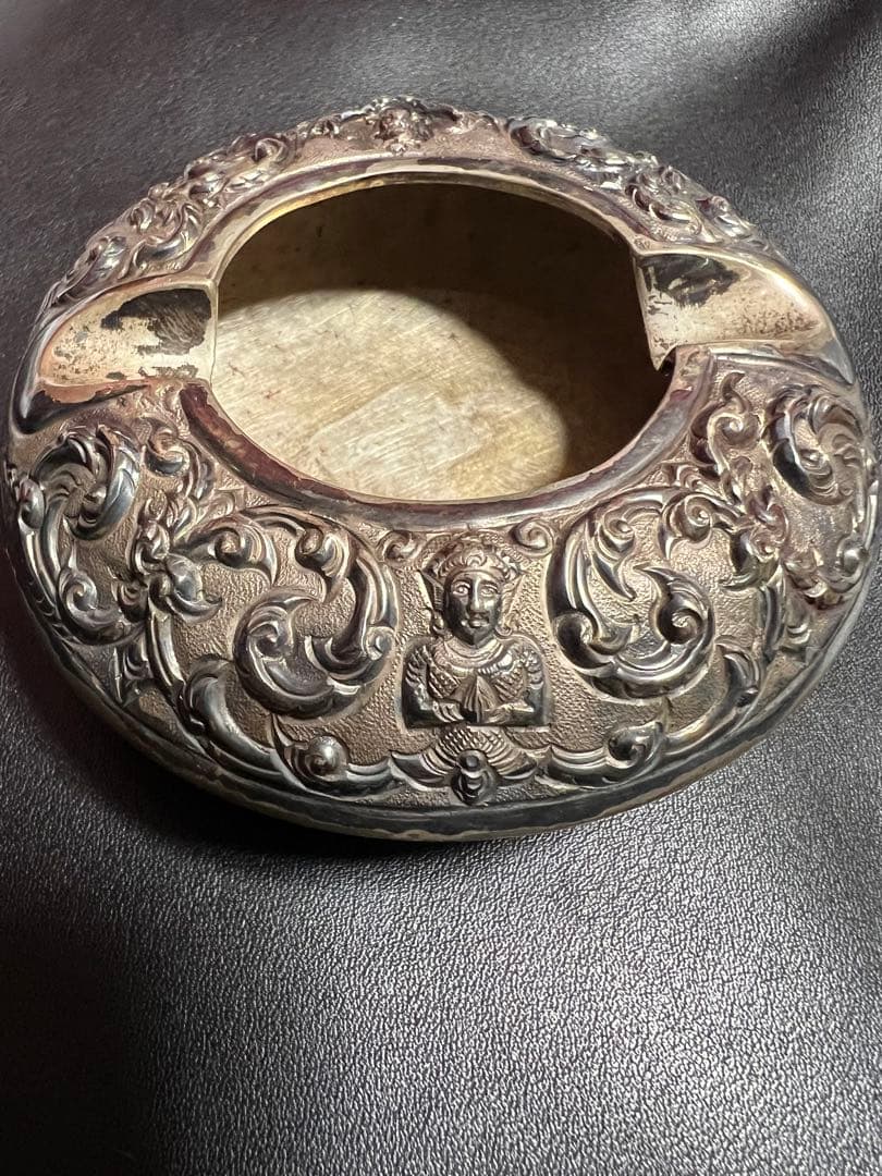 シルバー灰皿 アンティーク スターリングシルバー - メルカリ
