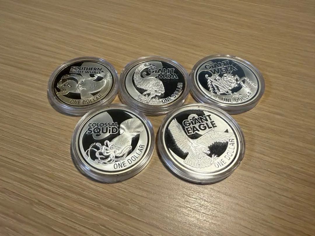 Giants of New Zealand 銀貨セット 2009