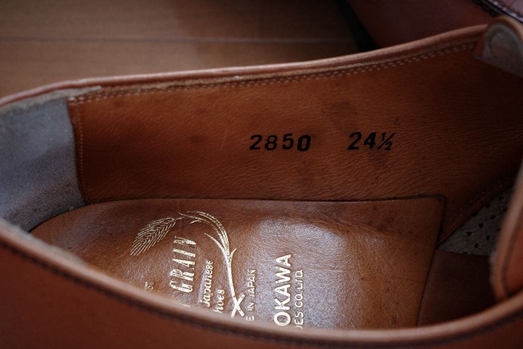 スコッチグレイン モンクストラップ　24.5