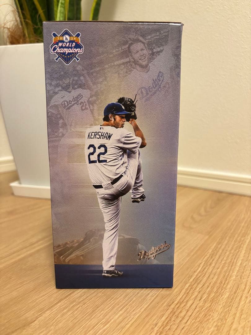 匿名発送】カーショー3000奪三振 ボブルヘッド 9/20来場者限定配布品