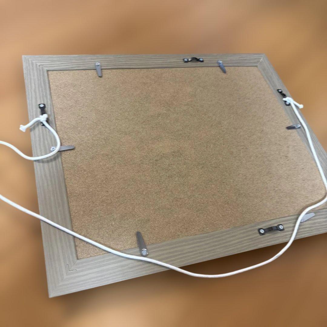 額装 ジブリ もののけ姫 山本二三展 複製原画 宮崎駿 シシ神の森 新品同様