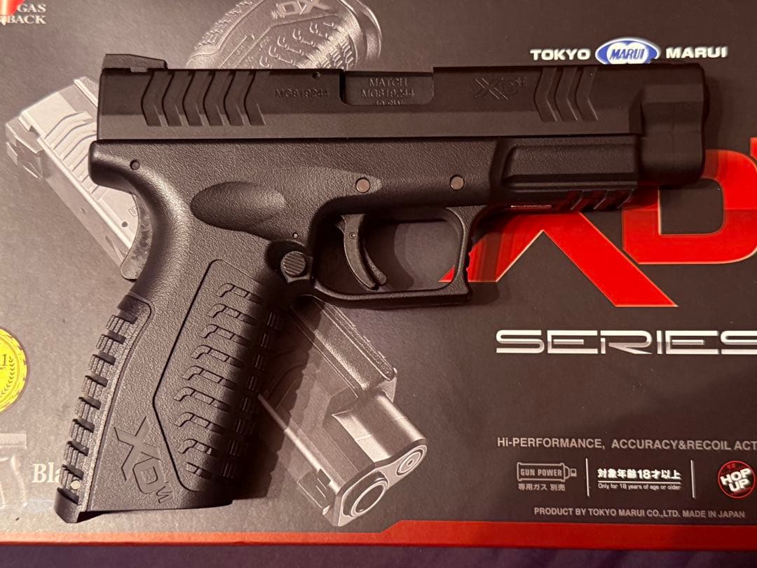 東京マルイ ガスブローバック XDM40 スライドカスタム 中古品