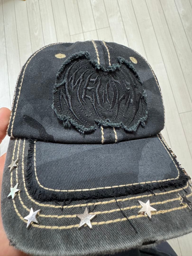 ec melodiキャップ 黒紫 最安値