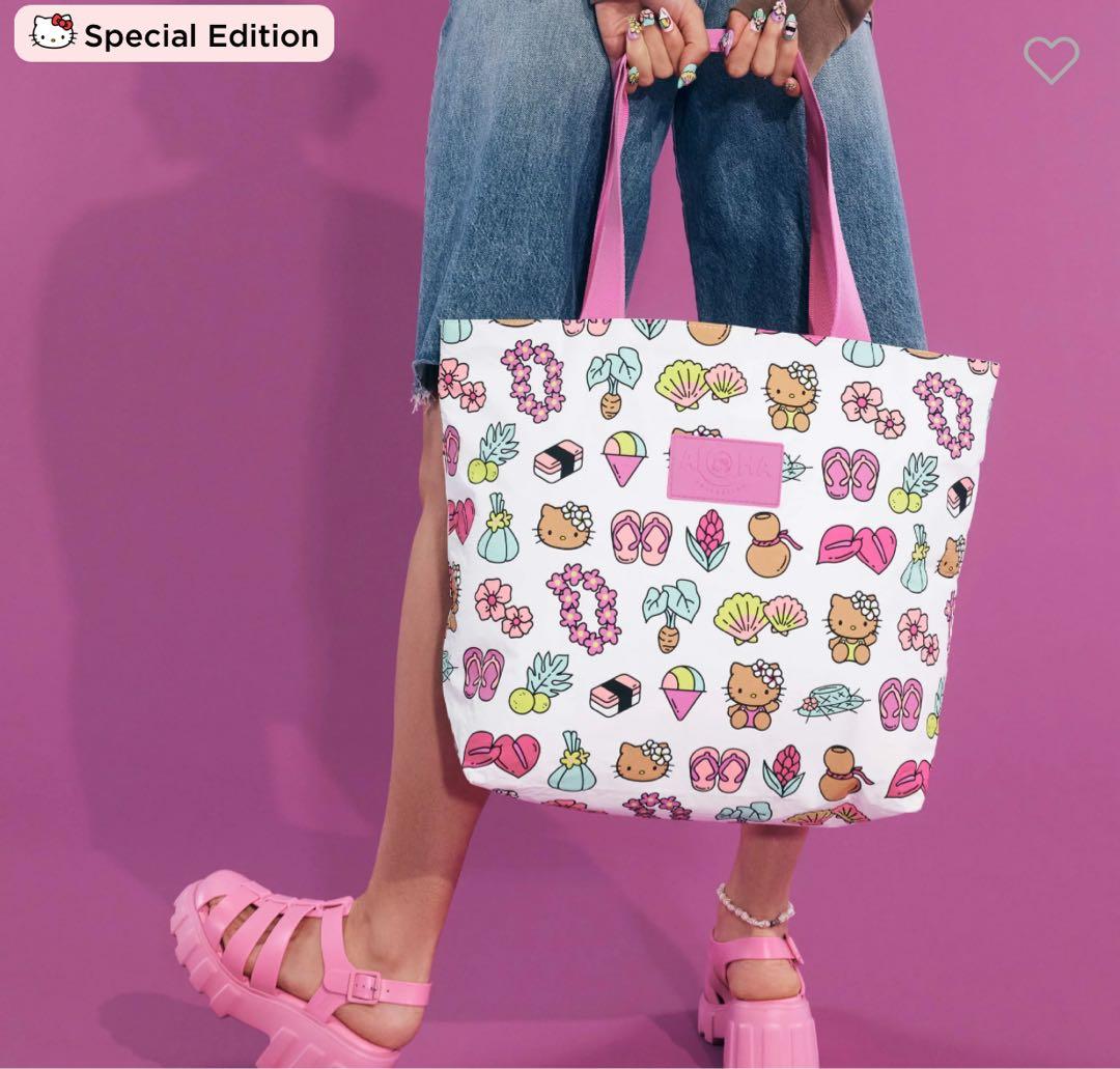 ハワイ限定 アロハコレクション✖️ハローキティ 日焼けキティ トート