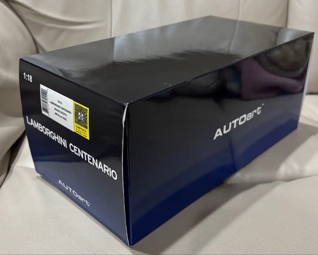 AUTOart ランボルギーニ チェンテナリオ　メタリックレッド　1/18