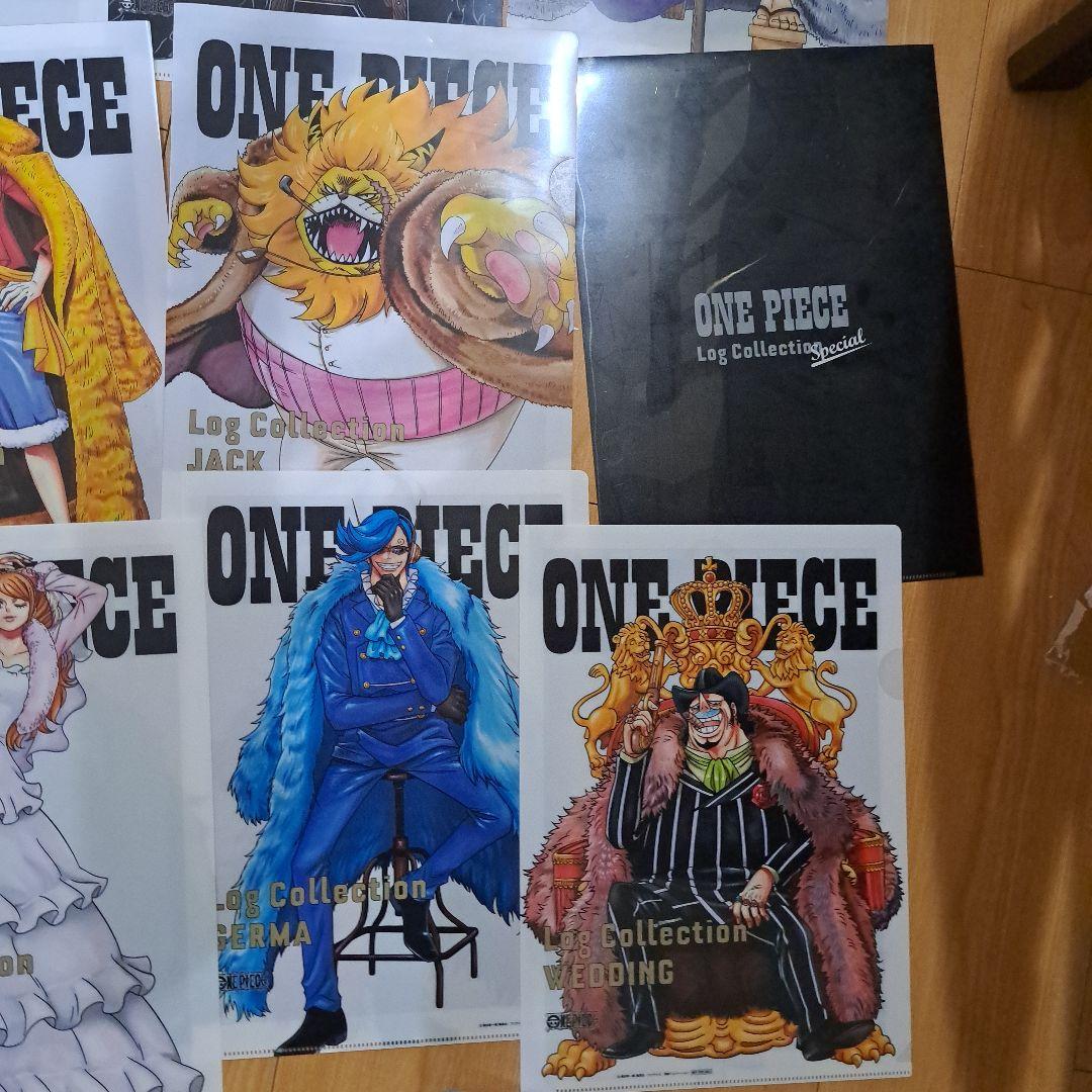 ワンピース ログコレクション 購入特典 非売品 クリアファイル 20点