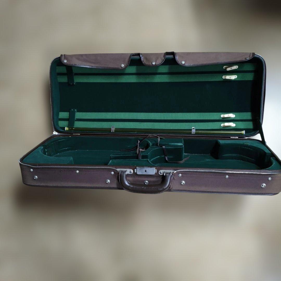 Hill and Sonsイギリス製ビンテージダブルバイオリンケース ブラウン