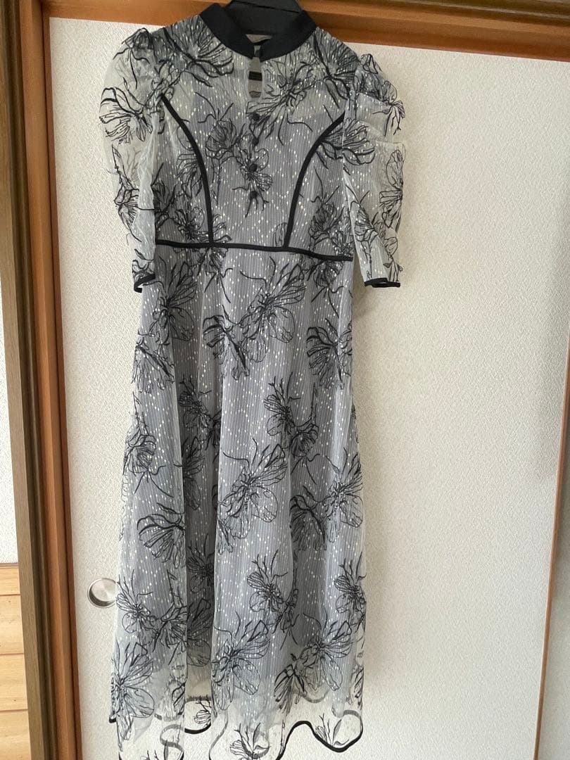 【美品値下げ】leja オケージョンドレス　ワンピースドレス　Sサイズ　結婚式