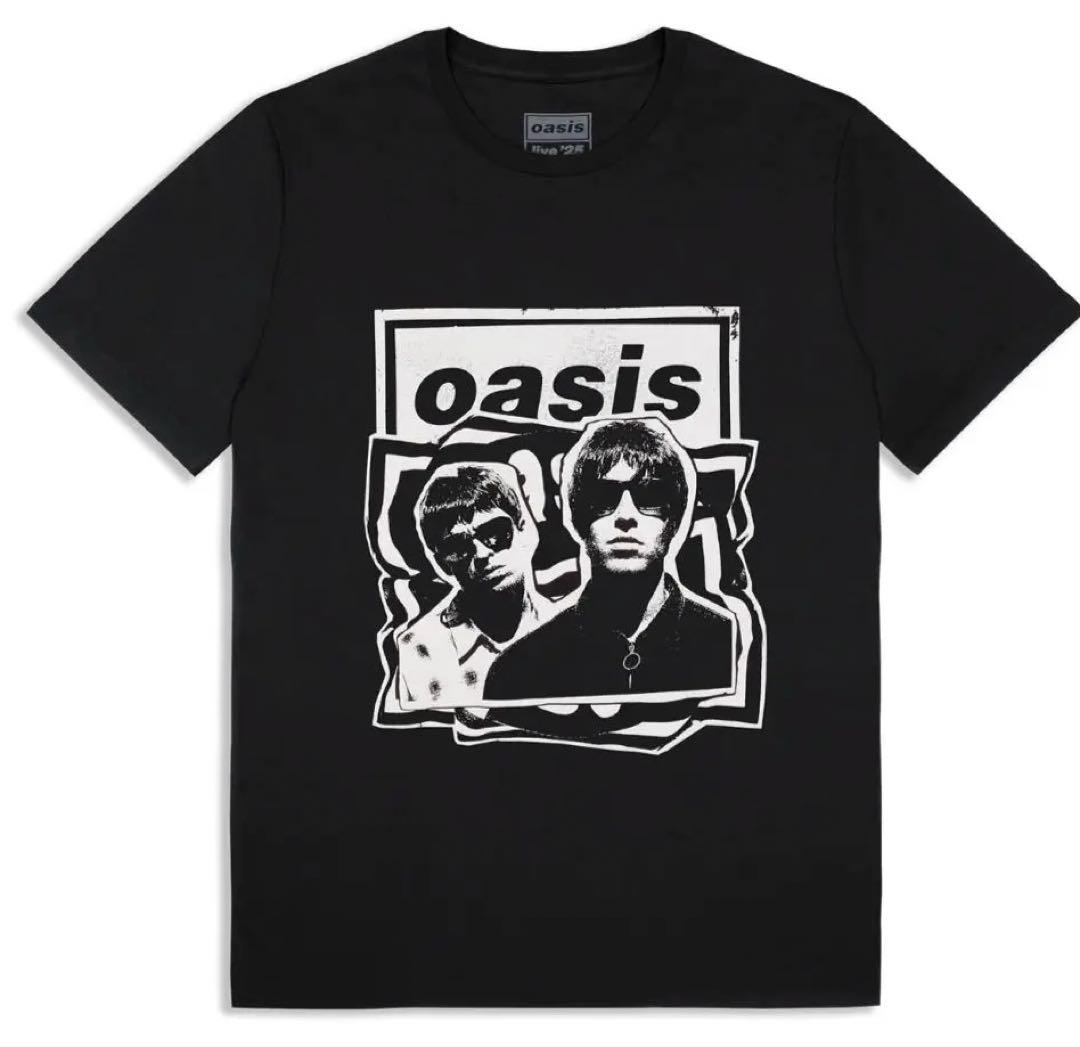 oasis 【公式】新品LIVE25ツアーTシャツ UK版 ライブ会場購入