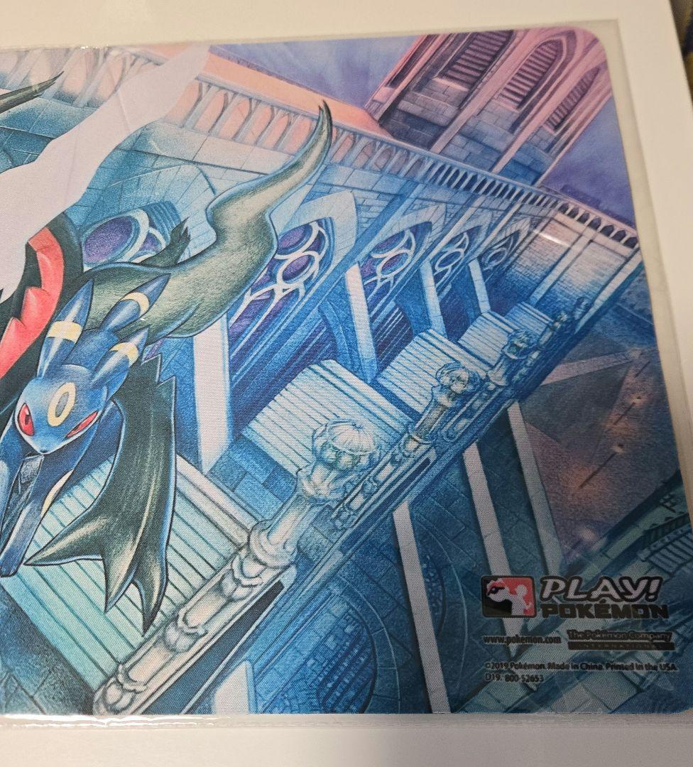 ダークライ&ブラッキー　プレイマット STAFF　海外　サプライ　ポケカ