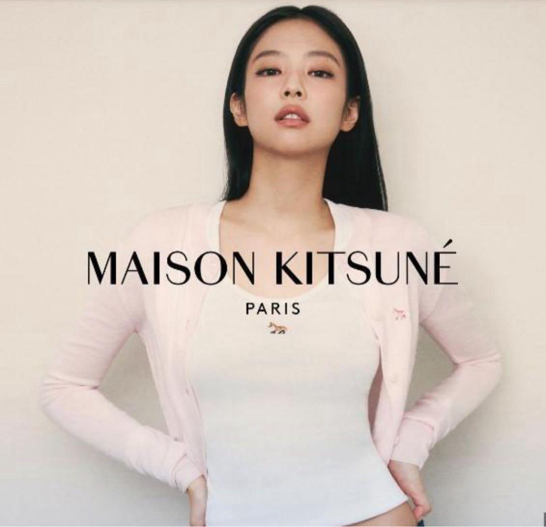 メゾンキツネ タンクトップ MAISON KITUNE ブラック