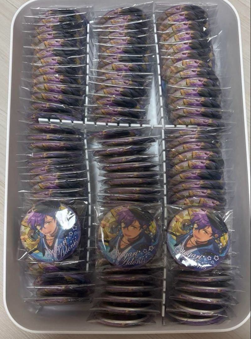 あんさんぶるスターズ あんスタ 中国 閃耀 缶バッジ 乙狩アドニス 104点 あんさんぶるスターズ あんスタ 中国 閃耀 缶バッジ 乙狩アドニス 104