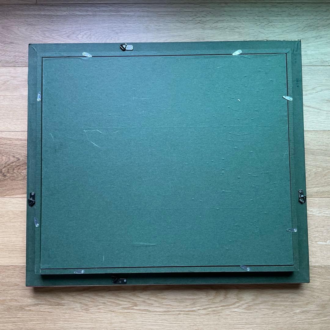 アンティーク額縁、油彩、10号相当、ゴールド、フランス、装飾、アート