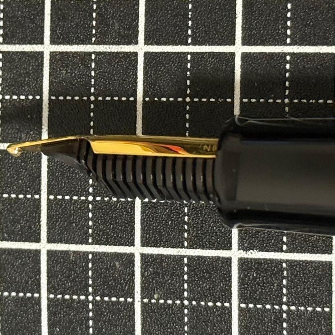 セーラー 万年筆 デスクペン 黒檀 長刀研ぎ 中字