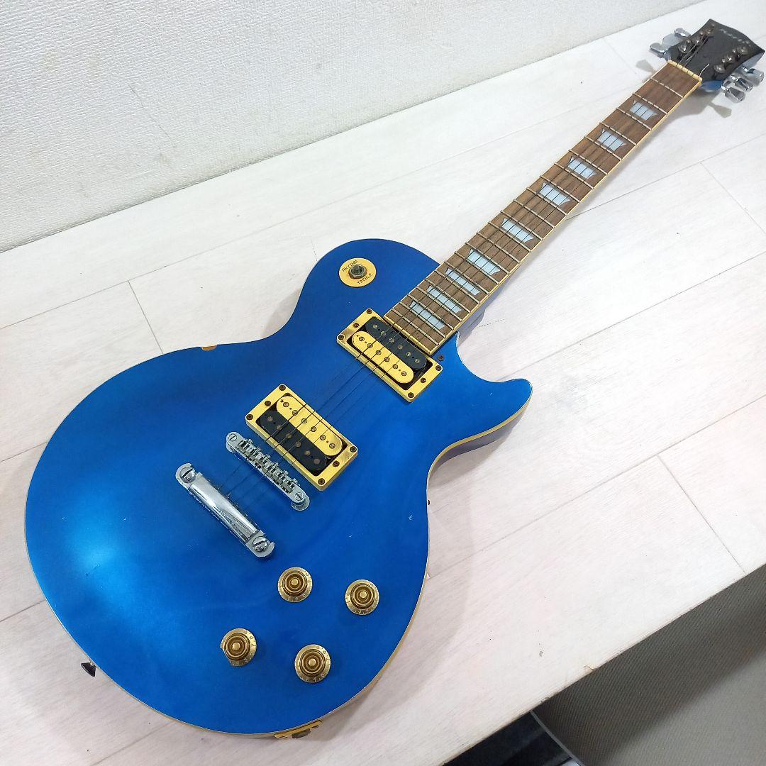 ジャンク Juno レスポール メタリックブルー ジャンク Juno レスポール メタリックブルー ジャンク Juno レスポール