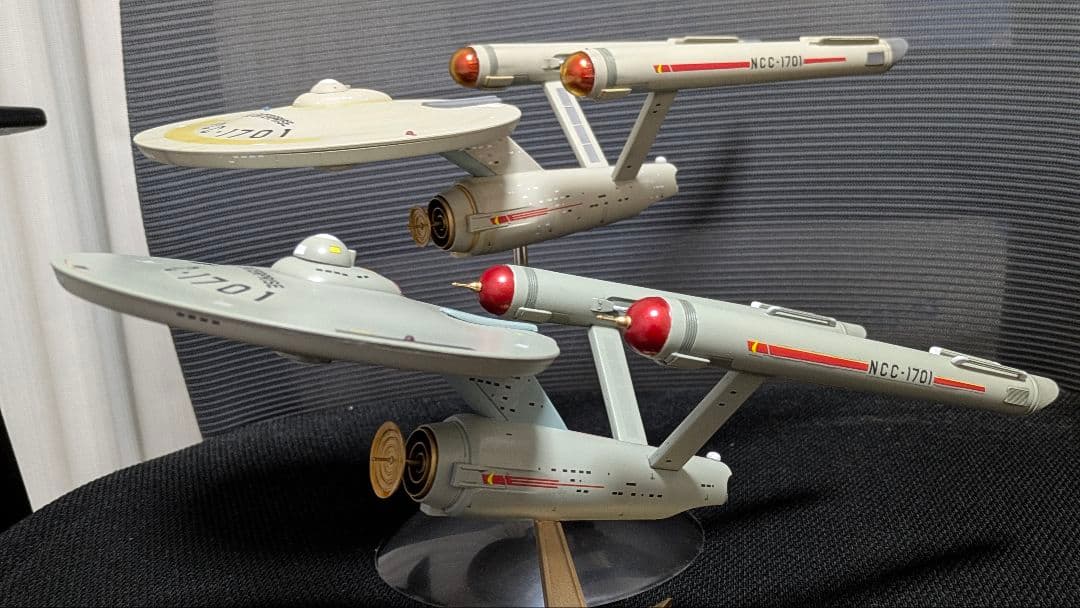 スタートレック NCC-1701 エンタープライズ TOS版とパイロット版