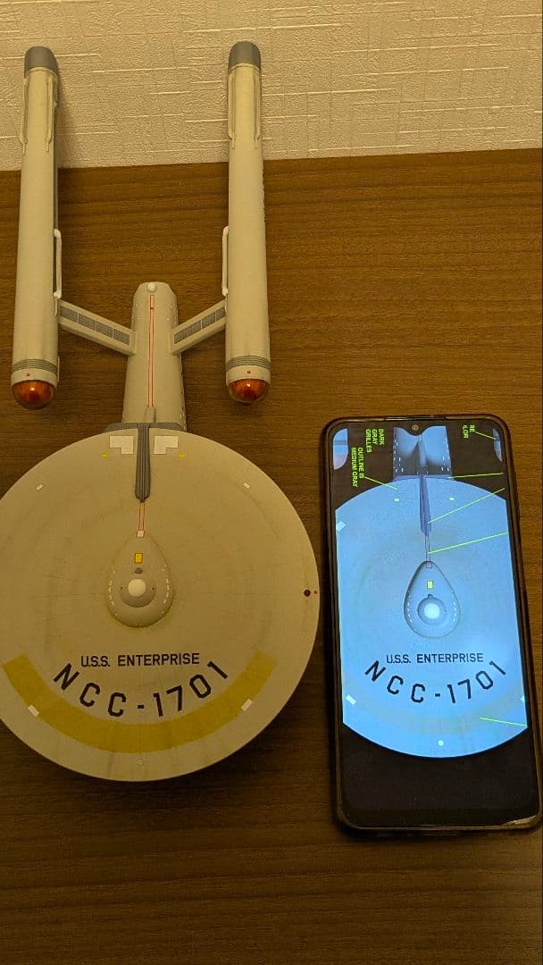 スタートレック NCC-1701 エンタープライズ TOS版とパイロット版