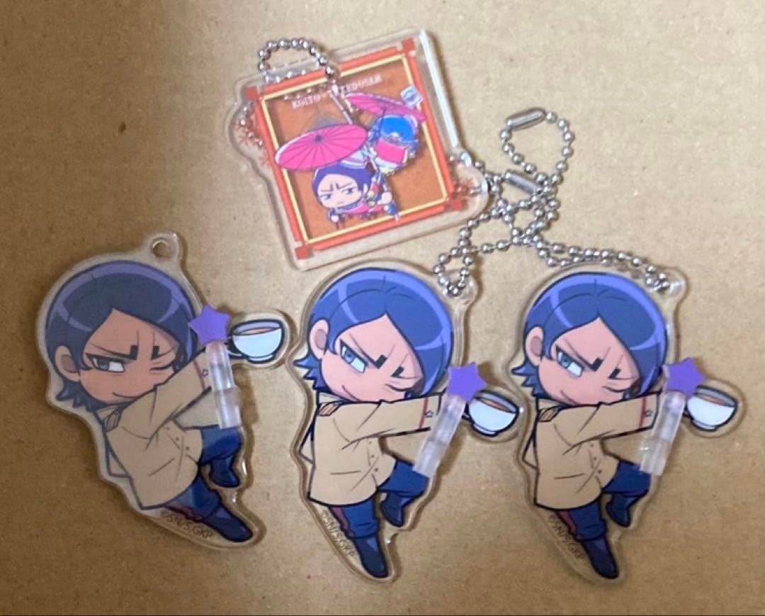 ゴールデンカムイ　鯉登少尉　鯉登　鯉登音之進　アクリルスタンド　缶バッジ